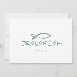 Jesus FISH logo template
