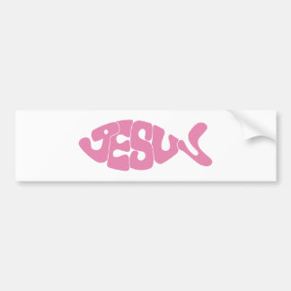Jesus Fish Sticker