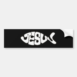 Jesus Fish Sticker
