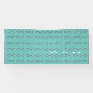 Jesus Fish Text Banner