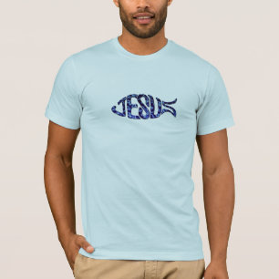JESUS FISH : The Greek word for fish is "ichthys." T-Shirt