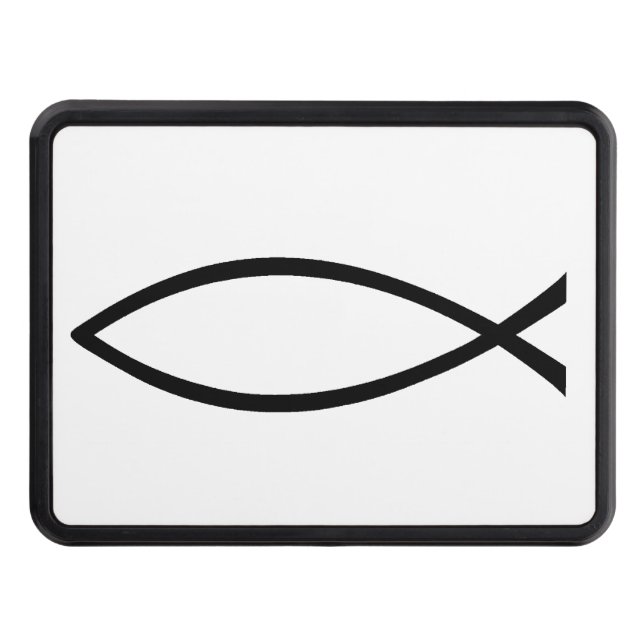 Jesus Fish Tow Hitch Trailer Hitch Cover (Front)