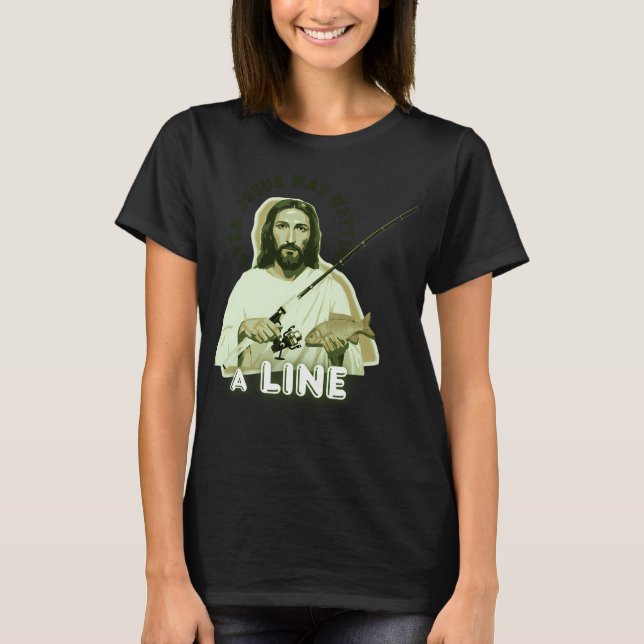 Jesus Fishing Lover T-Shirt (Front)