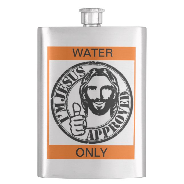 Jesus Flask (Front)