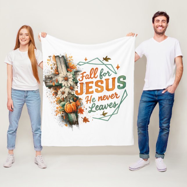 Jesus Fleece Blanket (In Situ)