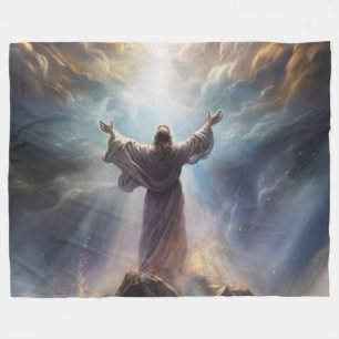 JESUS FLEECE BLANKET