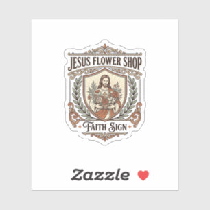Jesus Flower Shop Faith Sign Jesus Flower Shop Sig