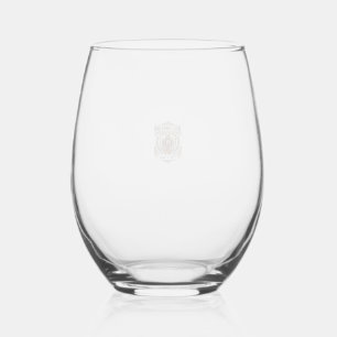 Jesus Flower Shop Faith Sign Jesus Flower Shop Sig Stemless Wine Glass