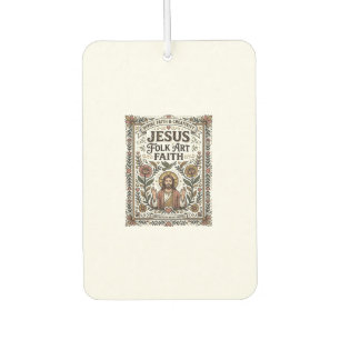 Jesus Folk Art Faith Jesus Folk Art Christian Fait Air Freshener