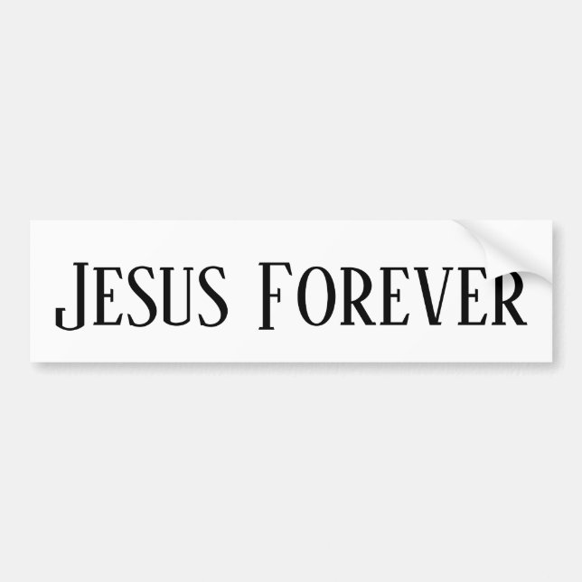Jesus Forever Sticker (Front)