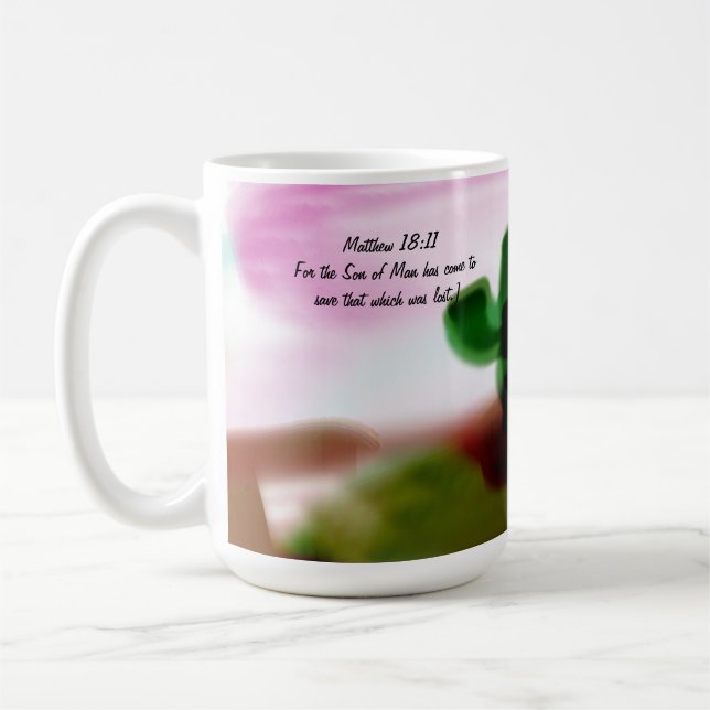 Jesus found  coffee mug (Left)