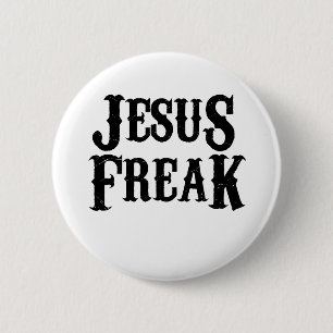 Jesus Freak 2 Inch Round Button