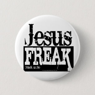 Jesus Freak 2 Inch Round Button