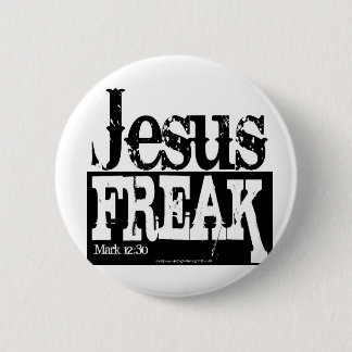 Jesus Freak 2 Inch Round Button