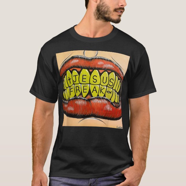 Jesus Freak Art  T-Shirt (Front)