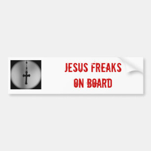 Jesus Freak Bumper Sticker