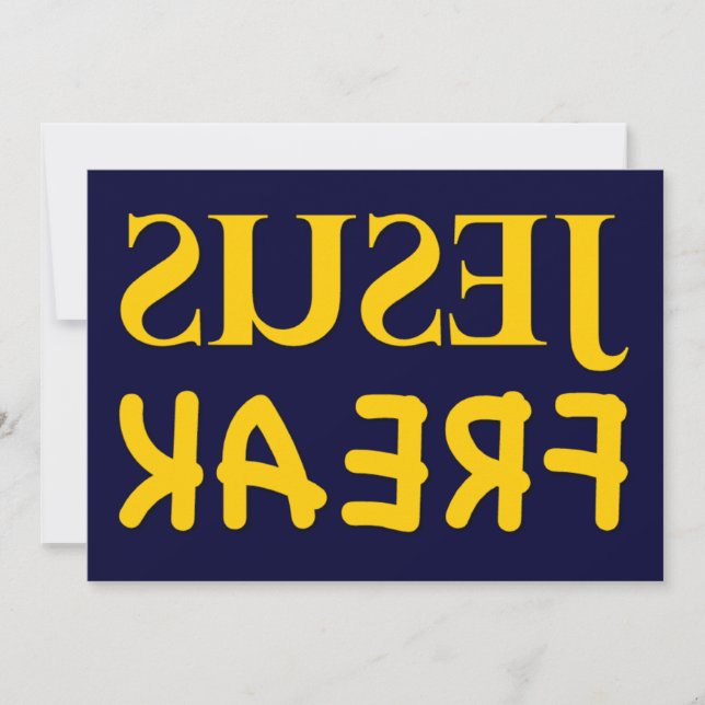 Jesus Freak (SUSEJ KAERF) (Front)