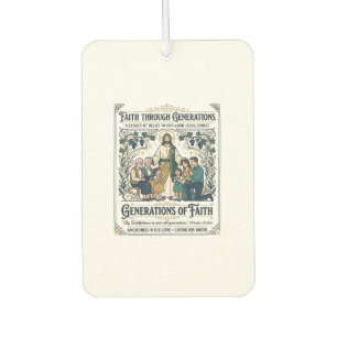 Jesus Genealogy Family Tree Shirt Faith Based Desi Air Freshener