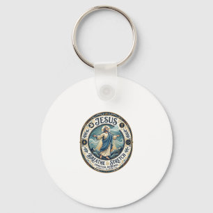 Jesus Gentle Movement Wellness Shirt Faith Based D Keychain