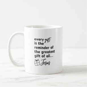 Jesus Gift Holiday Christmas Coffee Mug