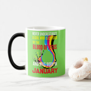 Jesus Girl Birthday Never Underestimate Magic Mug