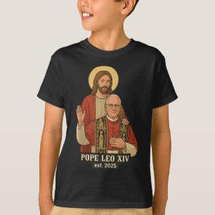 Jesus God Bless Pope Leo Xiv T-Shirt