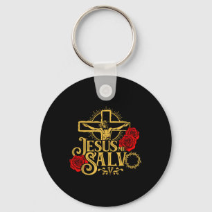 Jesus God Lover Jesus Es El Camino La Verdad Y La Keychain