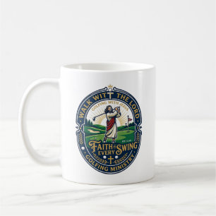 Jesus Golf Shirt Faith Based Design_1 Coffee Mug