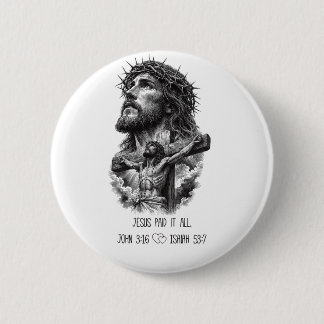 Jesus Gospel 2 Inch Round Button