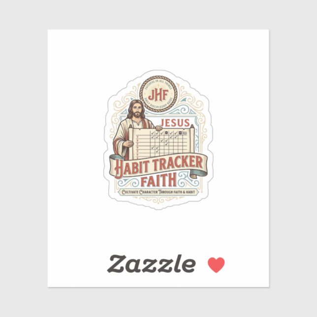 Jesus Habit Tracker Faith Jesus Habit Tracker Chri (Sheet)