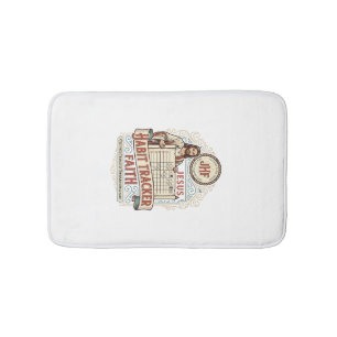 Jesus Habit Tracker Faith Jesus Habit Tracker Chri Bath Mat