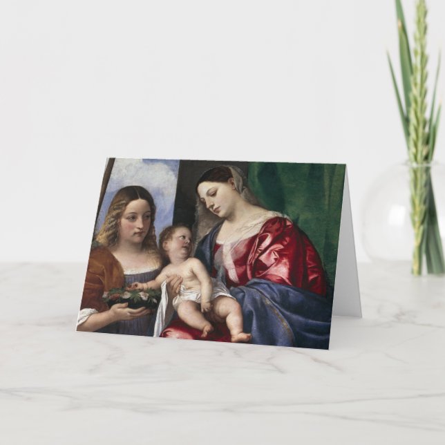 Jesus Had Two Mommies Christmas Holiday Card (Front)