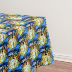 JESUS HAS RISEN EASTER  TABLECLOTH