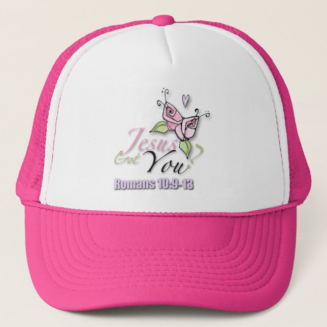 Jesus?Hat Trucker Hat (Front)