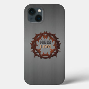 JESUS: HE IS I AM iPhone 13 CASE