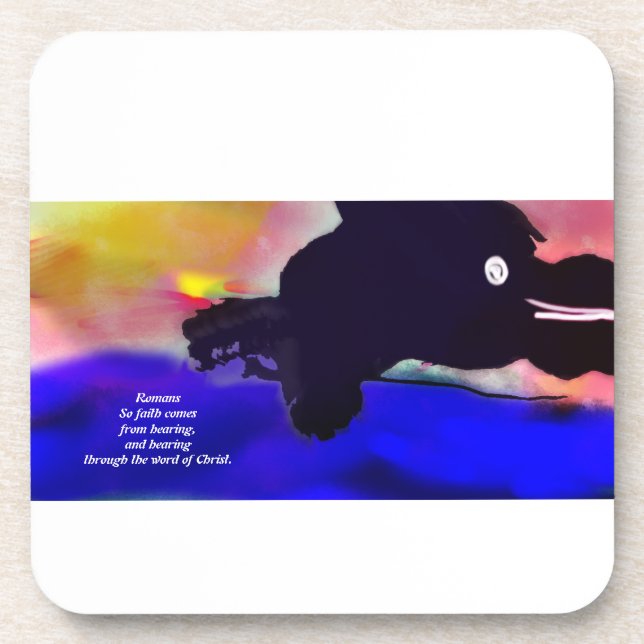 jesus hear coaster (Front)