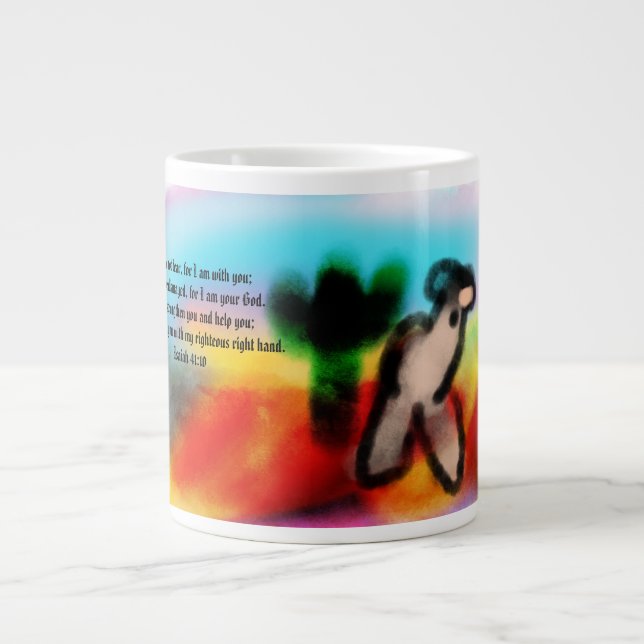 jesus hear us  large coffee mug (Front)