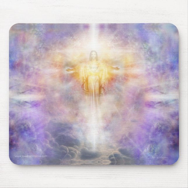 Jesus Heart Mouse Pad (Front)