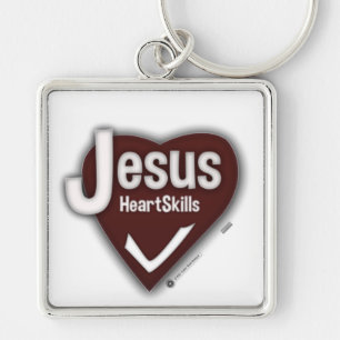 Jesus HeartSkills - Schlüssel zum glücklichen Herz Keychain