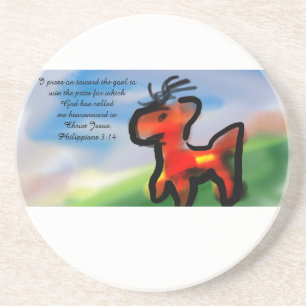 jesus here coaster
