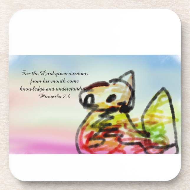 jesus here  coaster (Front)