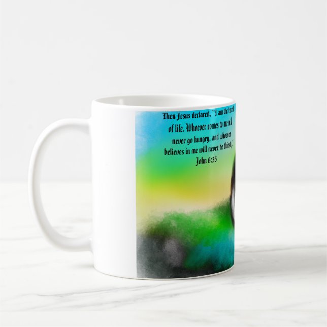 jesus here  coffee mug (Left)