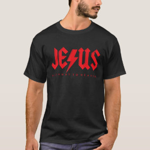 Jesus Highway To Heaven Spiritual Christian T-Shirt