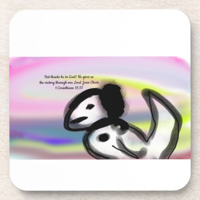 jesus hope  coaster (Front)