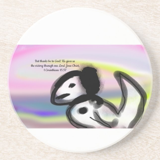 jesus hope  coaster (Front)
