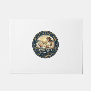 Jesus Hospice End Of Life Comfort Shirt Christian Doormat