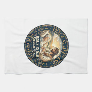 Jesus Hospice End Of Life Comfort Shirt Christian Kitchen Towel