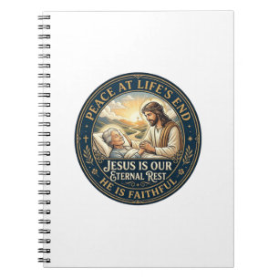Jesus Hospice End Of Life Comfort Shirt Christian Notebook