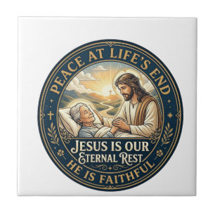 Jesus Hospice End Of Life Comfort Shirt Christian Tile