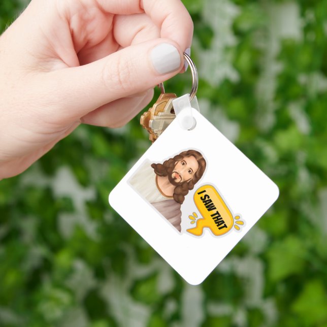 Jesus I Saw That Keychain (Hand)